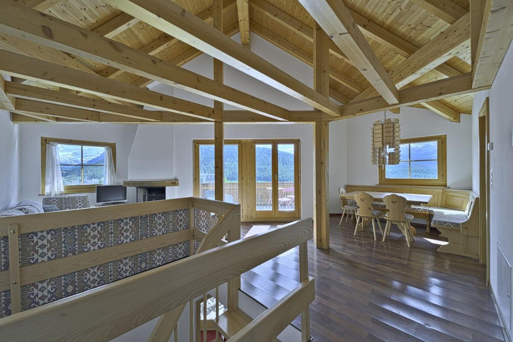 Apartamento Chesa San Peider - Pontresina Exterior foto